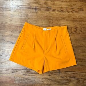 a new day Women's High Waist Vibrant Orange Shorts